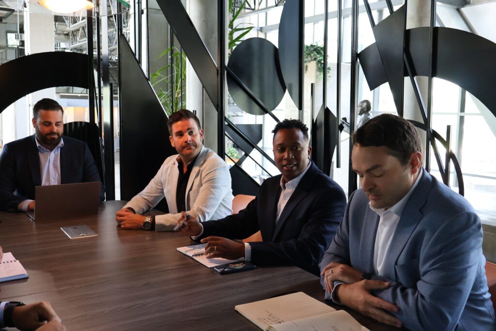 Group of accounting and finance recruiters
